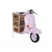 Kommode DKD Home Decor 100 x 68 x 105 cm Metall Moped Lyse Rosa Treverk av mangotre