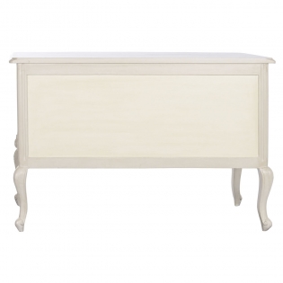 Cassettiera DKD Home Decor Crema Legno di mango Legno MDF Romantico 123 x  50 x 80 cm