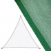 Plachty na tieň Plachtová strecha zelená Polyetylén 500 x 500 x 0,5 cm