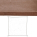 Stínící plachty Markýza 5 x 5 m Čokoláda Polyetylen 500 x 500 x 0,5 cm