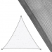 Stínící plachty Markýza 3,5 x 3,5 m Šedý Polyetylen 350 x 350 x 0,5 cm