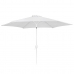 Parasol przeciwsłoneczny Alba 350 cm Alumiinium Valge