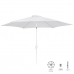 Parasol przeciwsłoneczny Alba 350 cm Alumiinium Valge