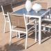 Zahradní židle Thais 55,2 x 60,4 x 86 cm Gri Maroniu Aluminiu Alb