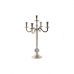 Candelabro DKD Home Decor Plateado Acrílico Aluminio Cromado 30 x 30 x 47 cm