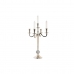 Candelabro DKD Home Decor Prateado Acrílico Alumínio Cromado 30 x 30 x 47 cm