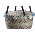 Basket spelset DKD Home Decor Polyester Pompons 43 x 43 x 43 cm Zeegras