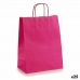 Papirpose 24 x 12 x 40 cm Pink (25 enheder)