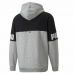 Herren Sweater mit Kapuze Puma Power Colorblock Grau