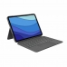 Custodia per iPad + Tastiera Logitech iPad Pro 11 | iPad Pro 2020 11 Grigio Qwerty in Spagnolo QWERTY