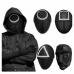 Maschera Squid Game Triangle Soldier Accessori per travestimenti