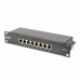 8-port UTP Kategooria 6 Pistikupaneel Digitus DN-91608S Must 10