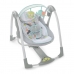 Mecedora Ingenuity Compact Swing - Hugs & Hoots Blanco Gris