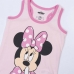 Børnepyjamasser Minnie Mouse Sort Pink