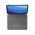 Toetsenbord Logitech iPad Pro 2020 12.9 Grijs Qwerty Spaans