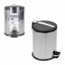 Waste bin Confortime Silver 5 L (20 x 20 x 27,5 cm)