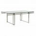 Mesa de Centro DKD Home Decor Cristal Acero Inoxidable (120 x 60 x 45 cm)