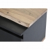 Mueble de TV DKD Home Decor Negro 145 x 45 x 50 cm Marrón Madera de mango