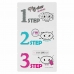 Máscara Facial Peel Off Holika Holika Pig-clear No Water3 Step