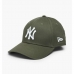 Șapcă Sport New Era League Essential 9Forty New York Yankees Verde (Mărime unică)