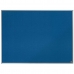 Anschlagbrett Nobo Essence Blau Filz Aluminium 120 x 90 cm