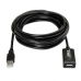 Câble USB 2.0 Aisens Noir 10 m