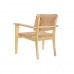 Chaise de Salle à Manger DKD Home Decor 67 x 47 x 84 cm 83 x 62 x 84 cm Naturel