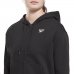 Sudadera con Capucha y Cremallera Mujer Reebok  RI SL FRENCH TERRY H54754 Negro