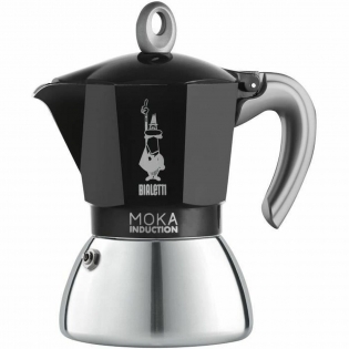 Bialetti Cafetera Venus Inducción 6 Tazas Plateado