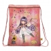 Sac à dos serré par des ficelles Little Dancer Gorjuss Little dancer 34 x 45 x 1 cm Saumon