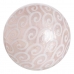 Balls CAPIZ Decoration Pink 10 x 10 x 10 cm (8 Units)