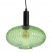 Lampadario Cristallo Metallo Verde 30 x 30 x 26 cm