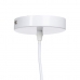 Lampadario Metallo Bianco 28 x 28 cm