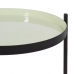 Table d'appoint 35,5 x 35,5 x 50,5 cm Noir Vert Fer