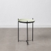 Side table 35,5 x 35,5 x 50,5 cm Black Green Iron