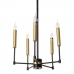 Deckenlampe 40,5 x 43 x 33 cm Schwarz Gold Metall