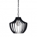 Deckenlampe 35 x 35 x 31 cm Schwarz Metall