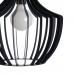 Ceiling Light 35 x 35 x 31 cm Black Metal