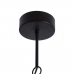 Ceiling Light 35 x 35 x 31 cm Black Metal