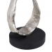 Decorative Figure 21 x 15 x 63 cm Black Silver