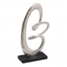 Figura Decorativa 24 x 10 x 42 cm Negro Plata