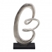 Figura Decorativa 24 x 10 x 42 cm Negro Plata