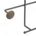 Wall mounted coat hanger 84,5 x 8 x 58,5 cm Metalli