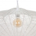 Deckenlampe Metall Weiß 80 x 80 cm