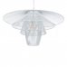 Loftslampe 59 x 59 cm Metal Hvid