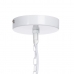 Loftslampe 59 x 59 cm Metal Hvid