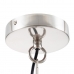 Deckenlampe Metall Silber 35 x 35 x 45 cm