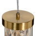 Ceiling Light Crystal Golden Metal 11 x 11 x 45 cm