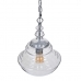 Lampadario 28 x 28 x 36 cm Cristallo Metallo Argento