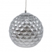 Deckenlampe Kristall Silber Eisen Ø 20 cm 23 x 23 x 21,5 cm